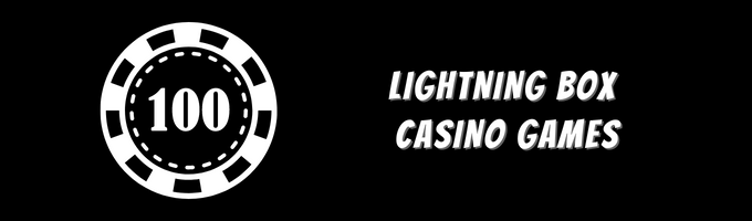 Lightning Box Casino Games
